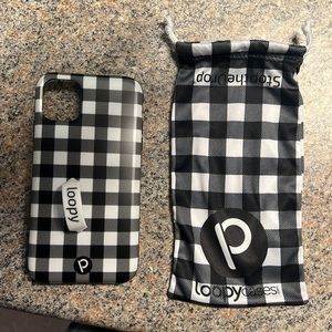 iPhone 11 loopy case plaid